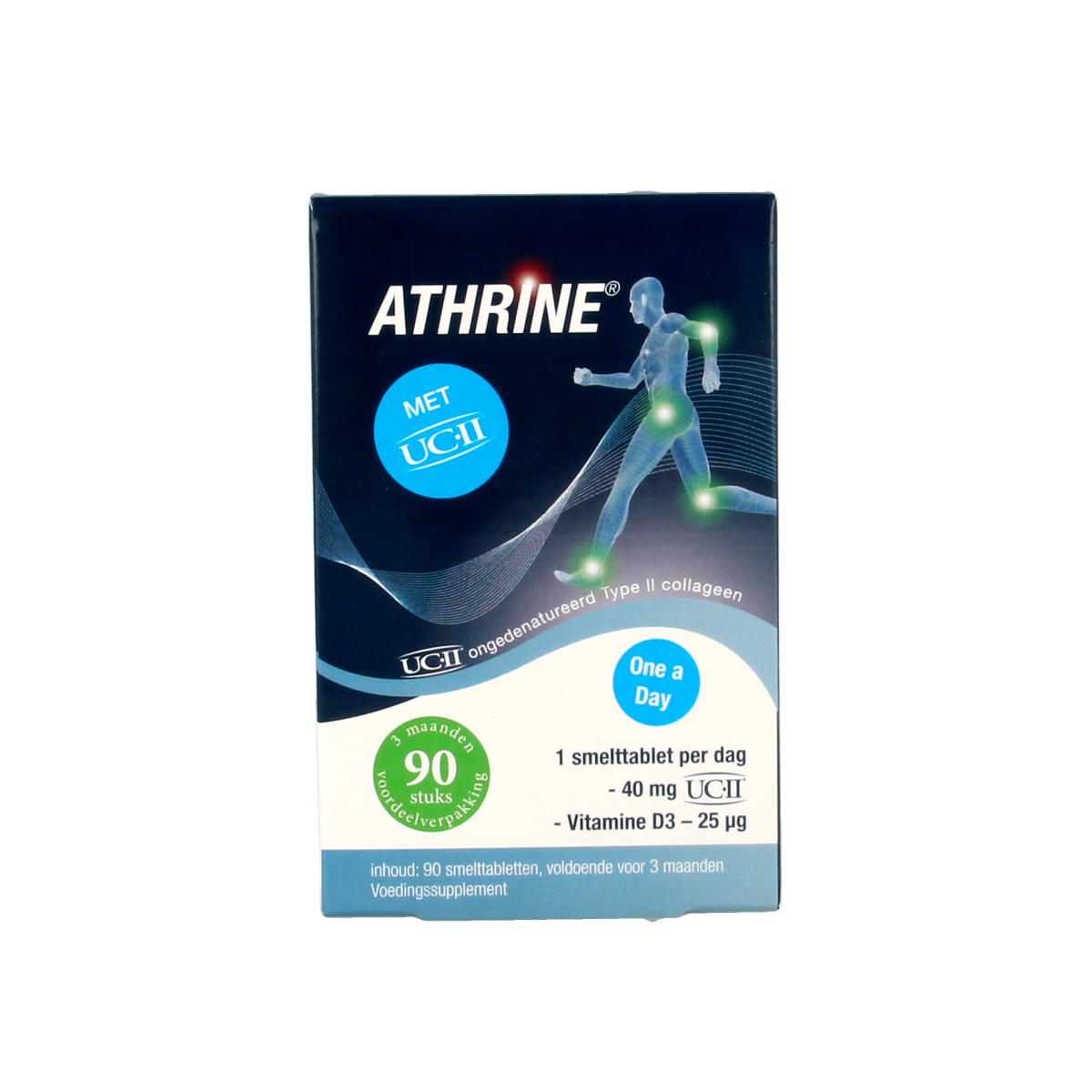 Athrine UC-II en Vitamine D3 90.00 Tabletten