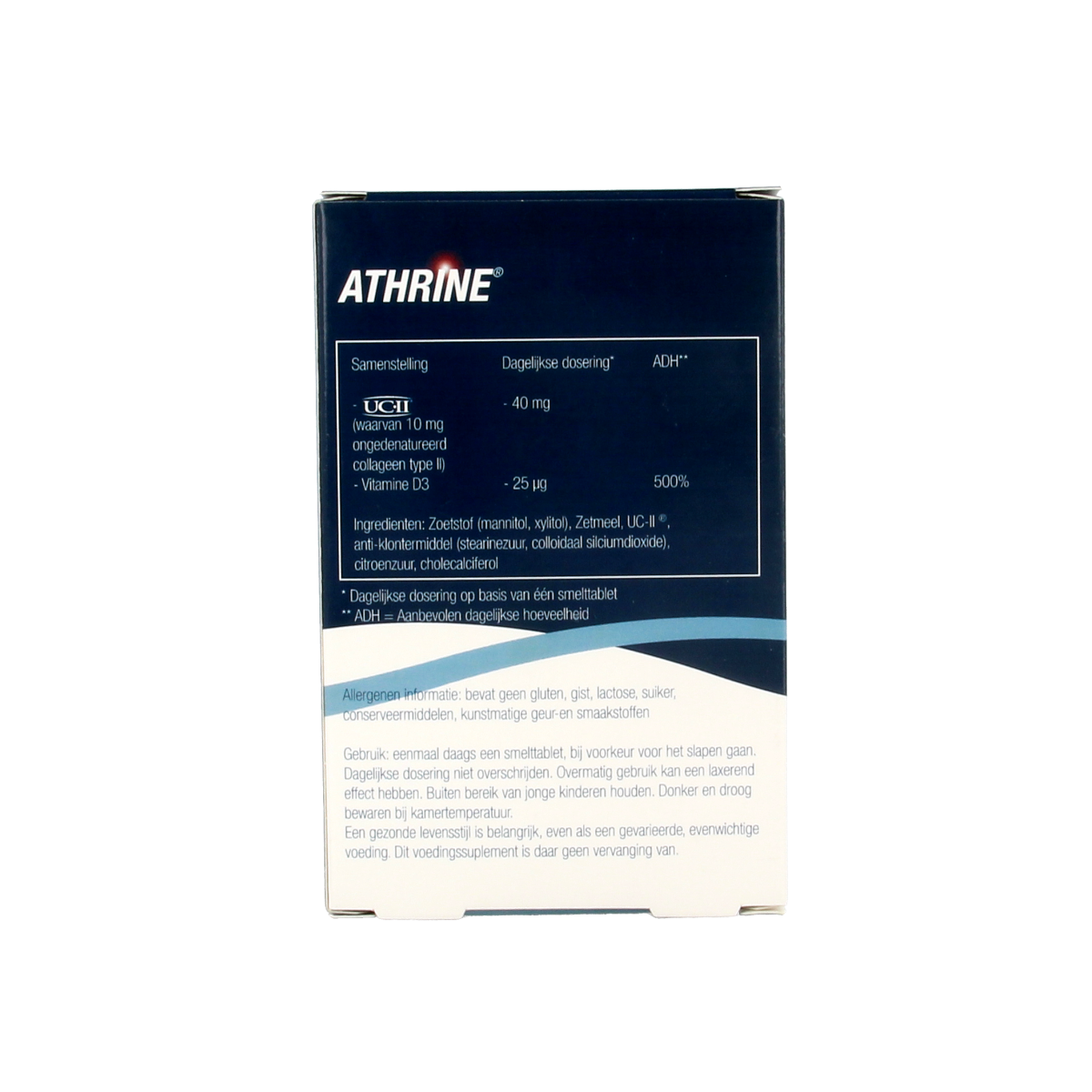 Athrine UC-II en Vitamine D3 90.00 Tabletten