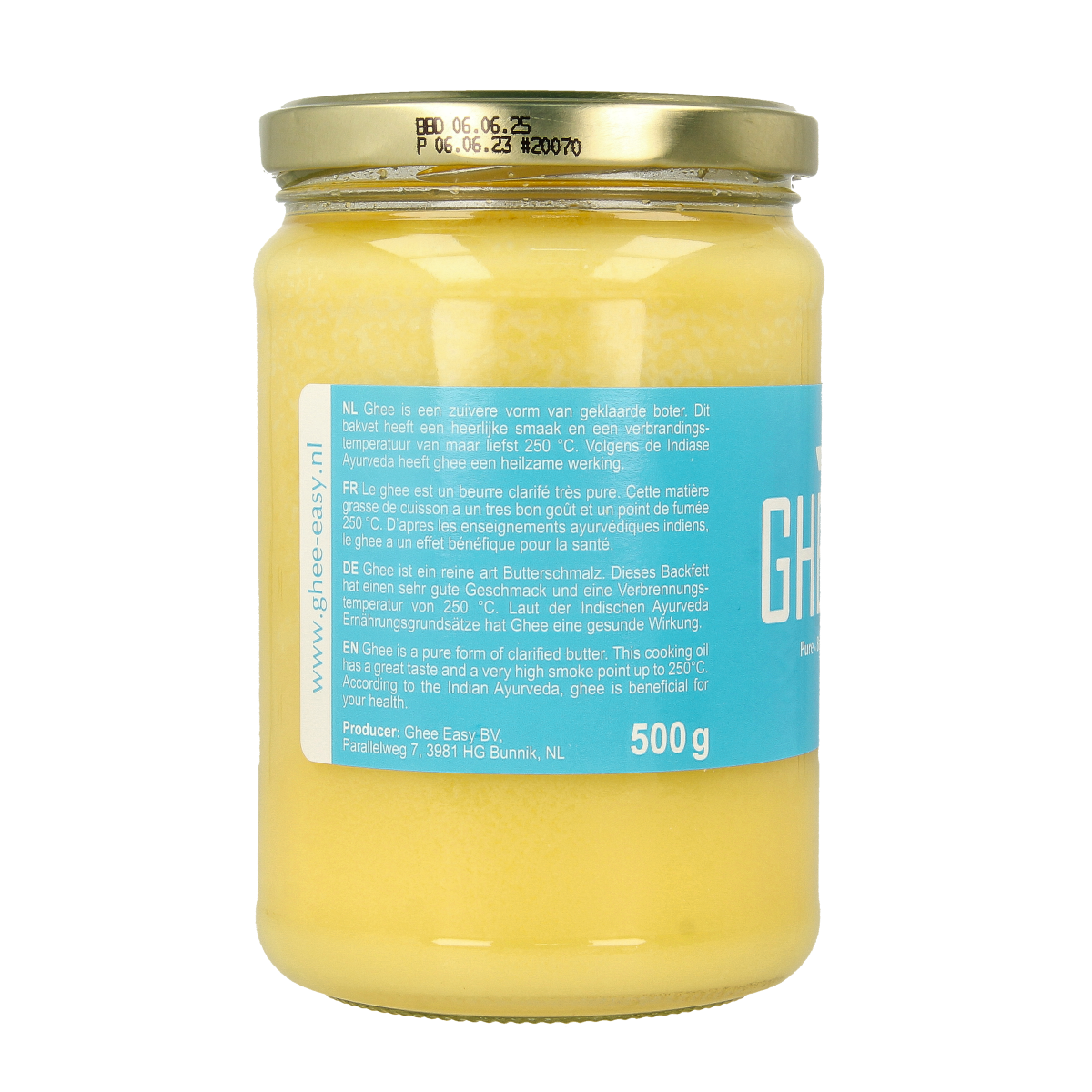 Ghee Easy Easy ghee naturel bio  500.00 Gram