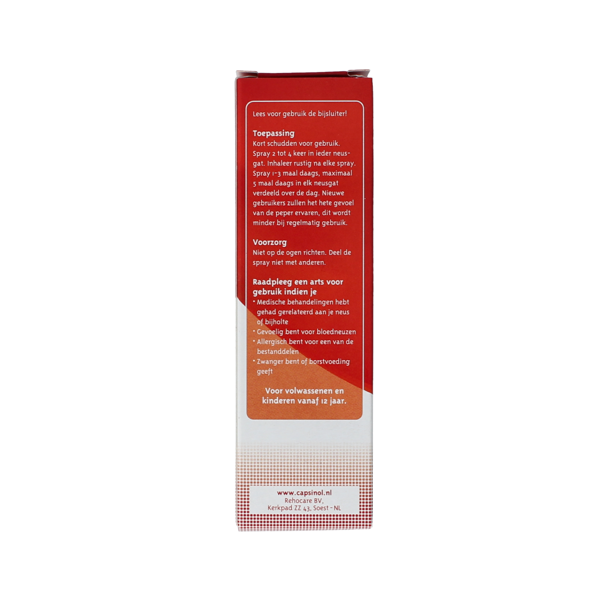 Capsinol Originele formule neusspray 20.00 Milliliter