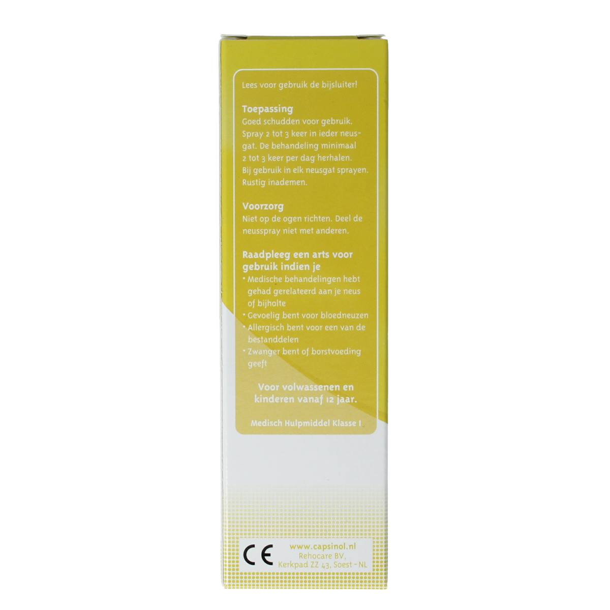 Capsinol Hooikoorts neusspray 20.00 Milliliter