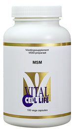 Vital Cell Life MSM 100.00 Vegetarische capsules
