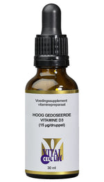 Vital Cell Life Vitamine D3 15mcg druppels 30.00 Milliliter