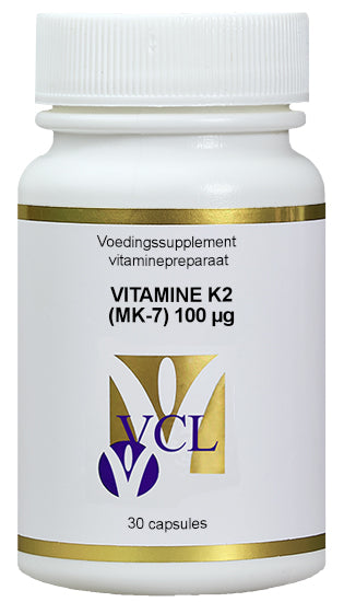 Vital Cell Life Vitamine K2 MK7 100mcg 30.00 Vegetarische capsules