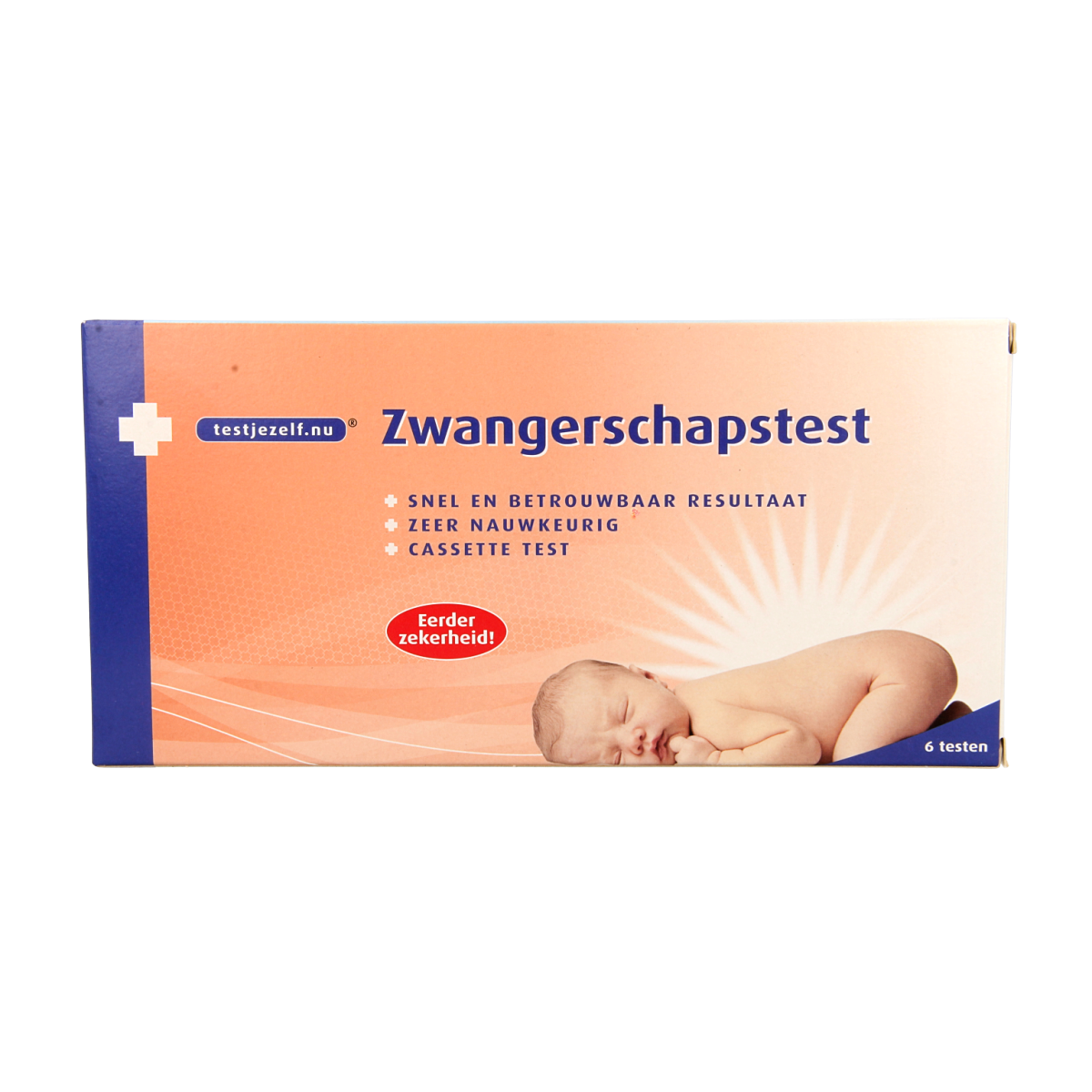 Testjezelf.nu Zwangerschapstest casette 6.00 Stuks