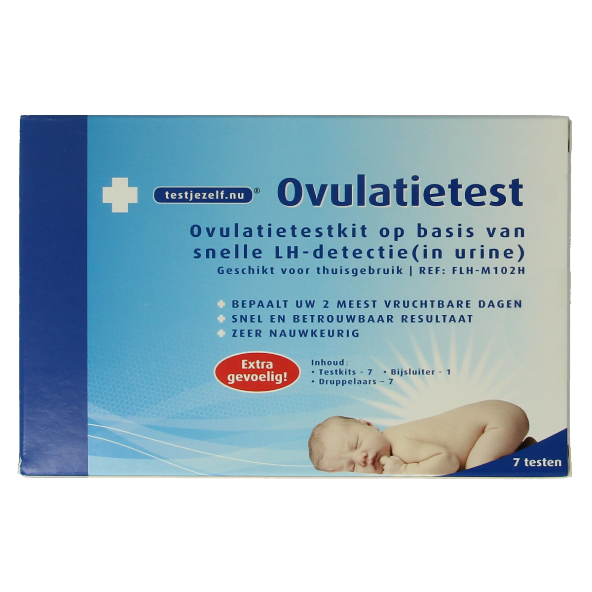 Testjezelf.nu Ovulatietest (cassette) 7.00 Stuks