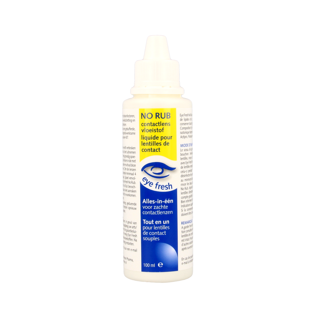 Eyefresh No rub alles-in-1 vloeistof zachte lenzen 100.00 Milliliter