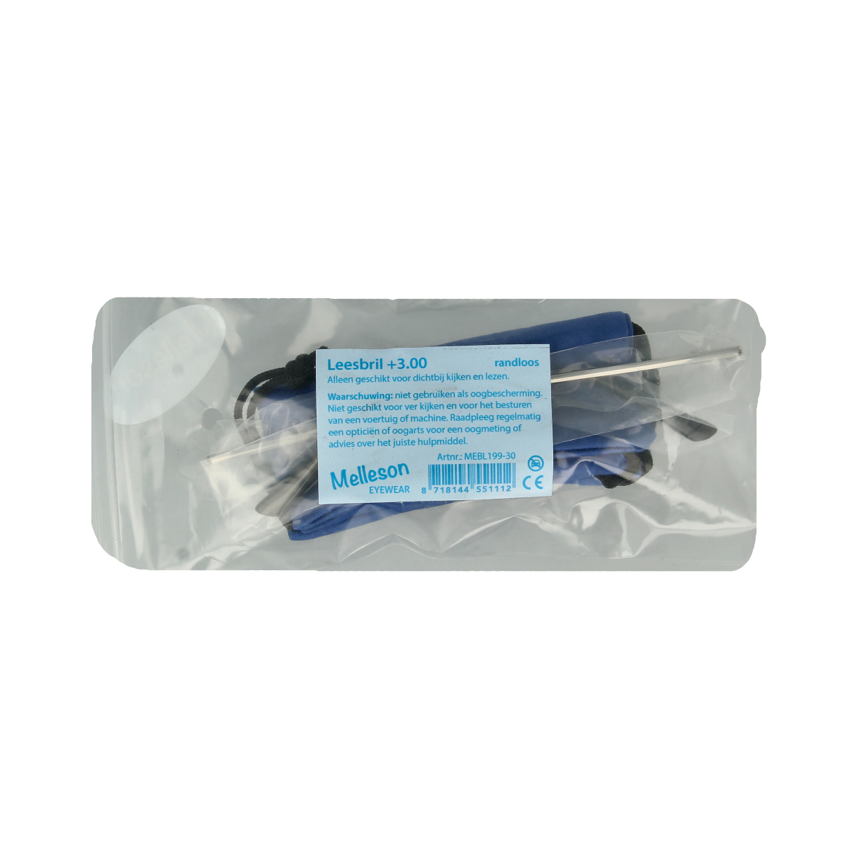 IBD Leesbril universeel randloos +3.00 1.00 Stuks