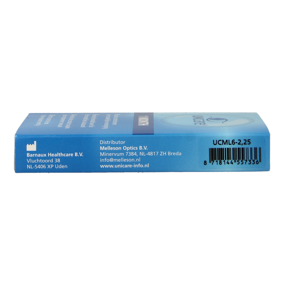 Unicare Maandlenzen -2.25 6.00 Stuks