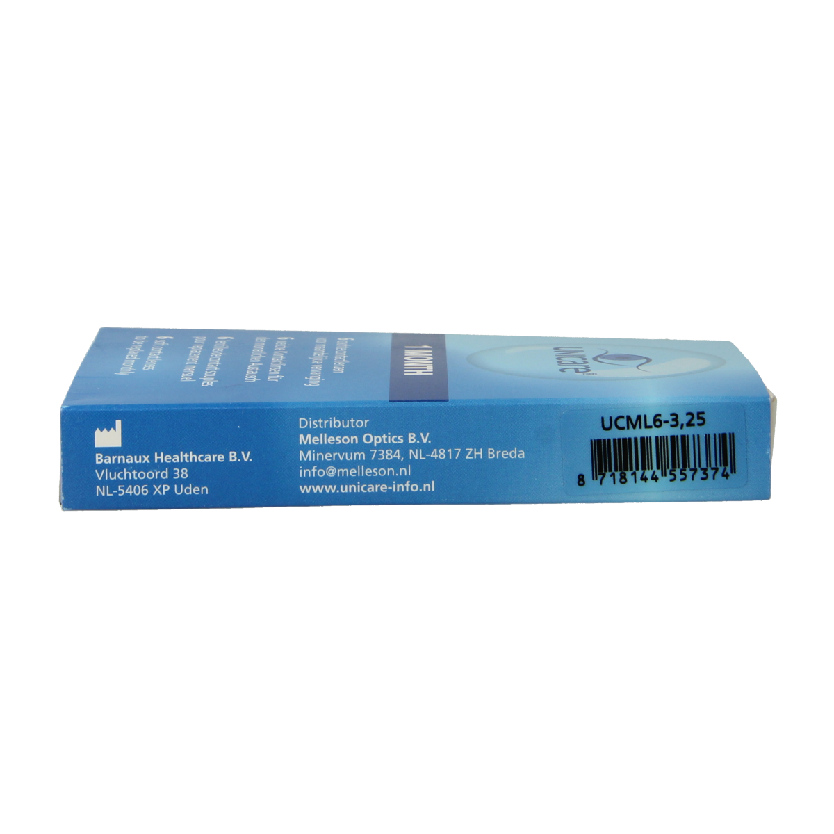 Unicare Maandlenzen -3.25 6.00 Stuks