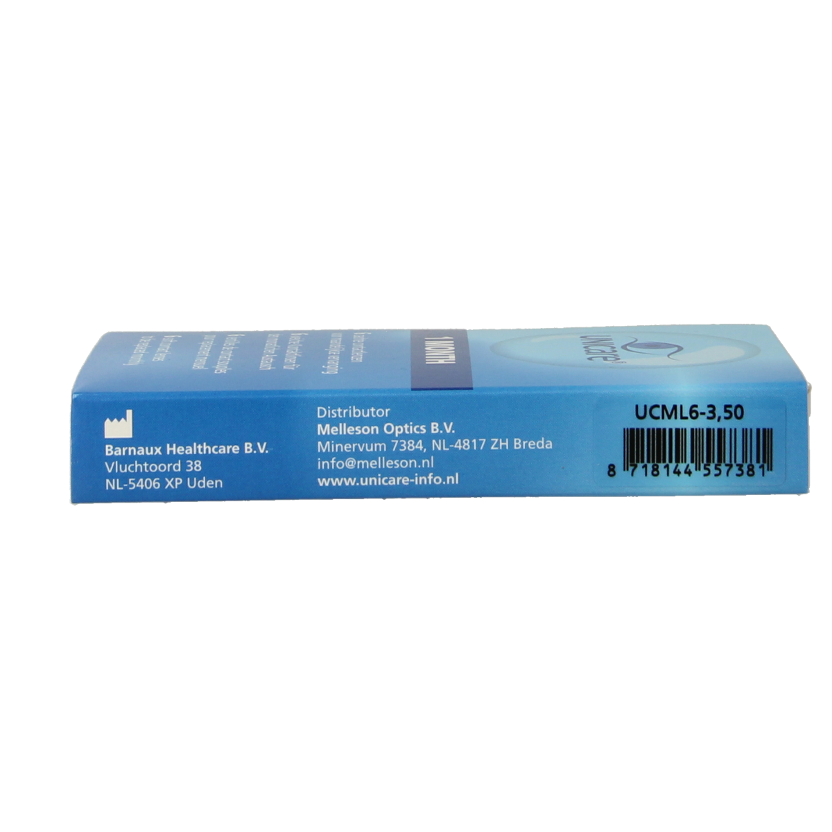 Unicare Maandlenzen -3.50 6.00 Stuks