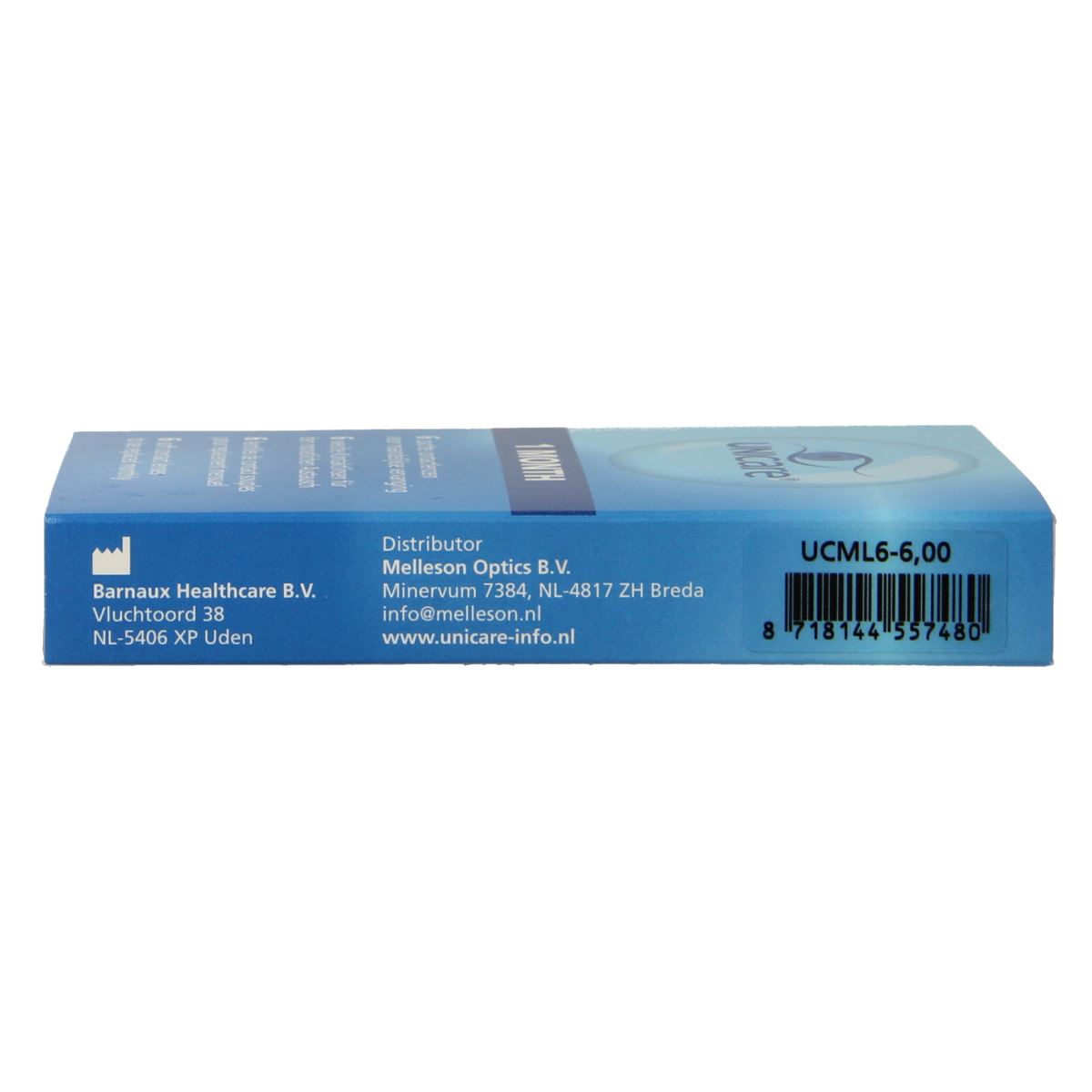 Unicare Maandlenzen -6.00 6.00 Stuks