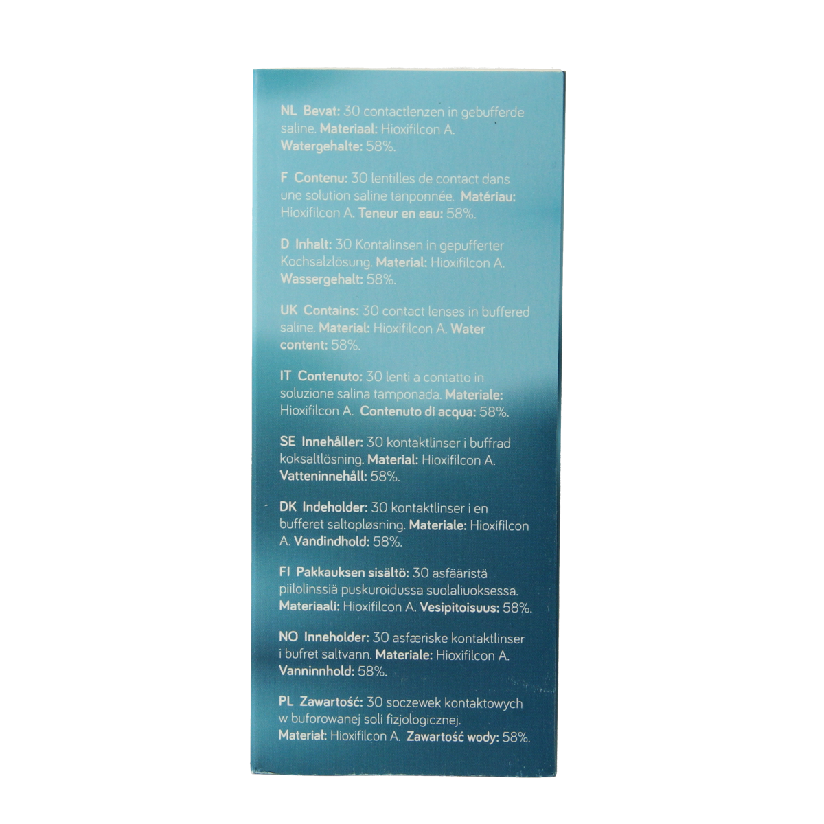 Unicare Daglenzen +1.00 30.00 Stuks
