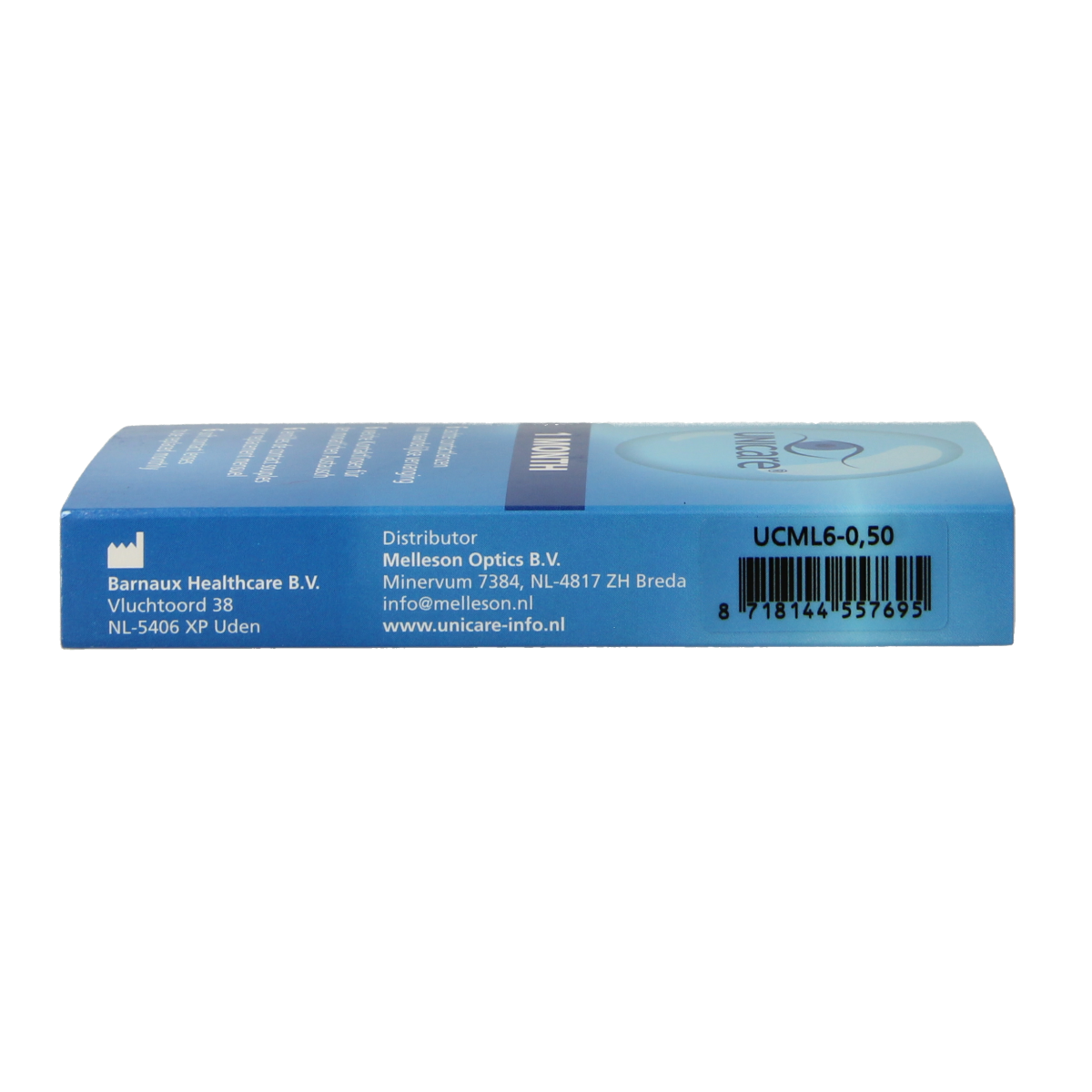 Unicare Maandlenzen -0.50 6.00 Stuks