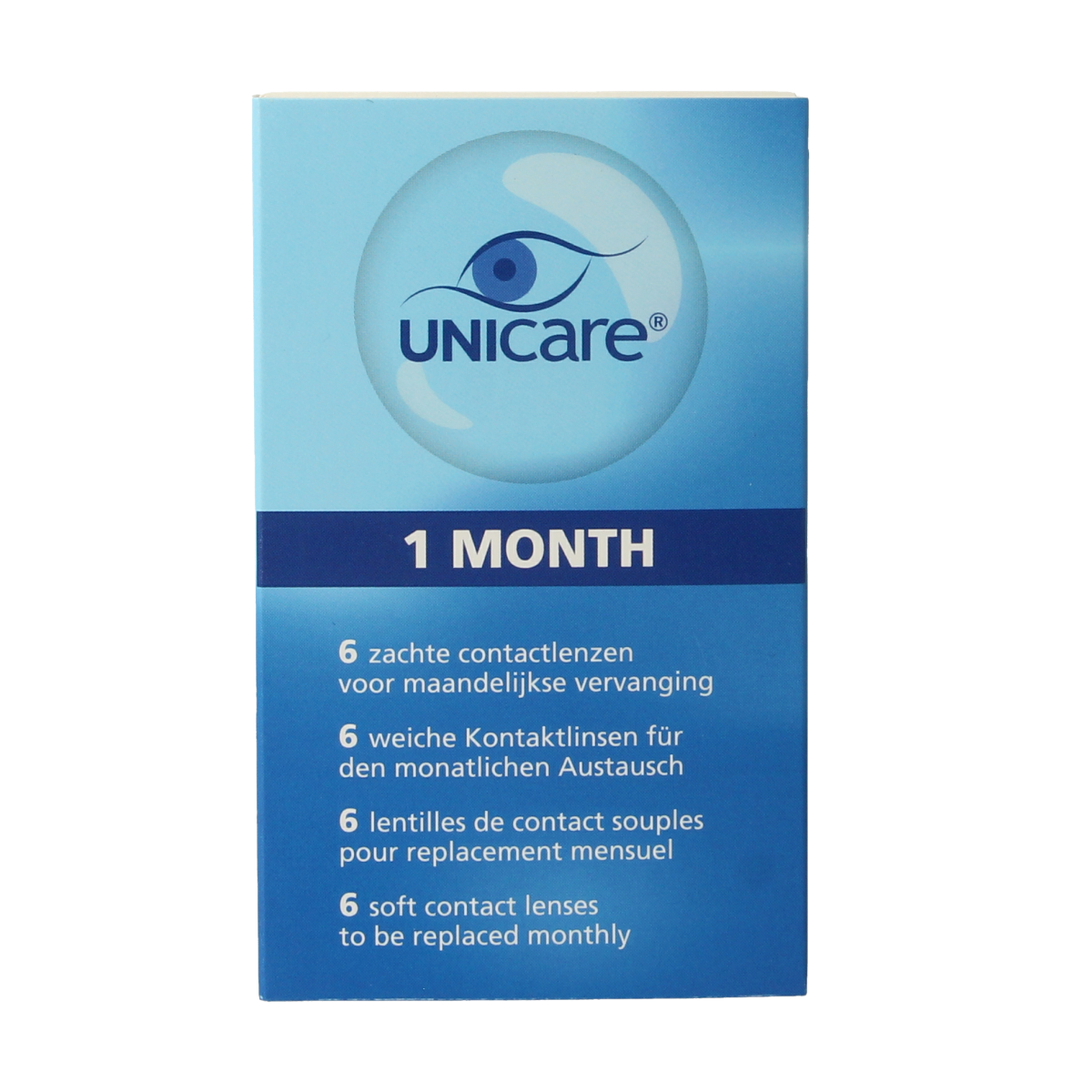 Unicare Maandlenzen -0.75 6.00 Stuks