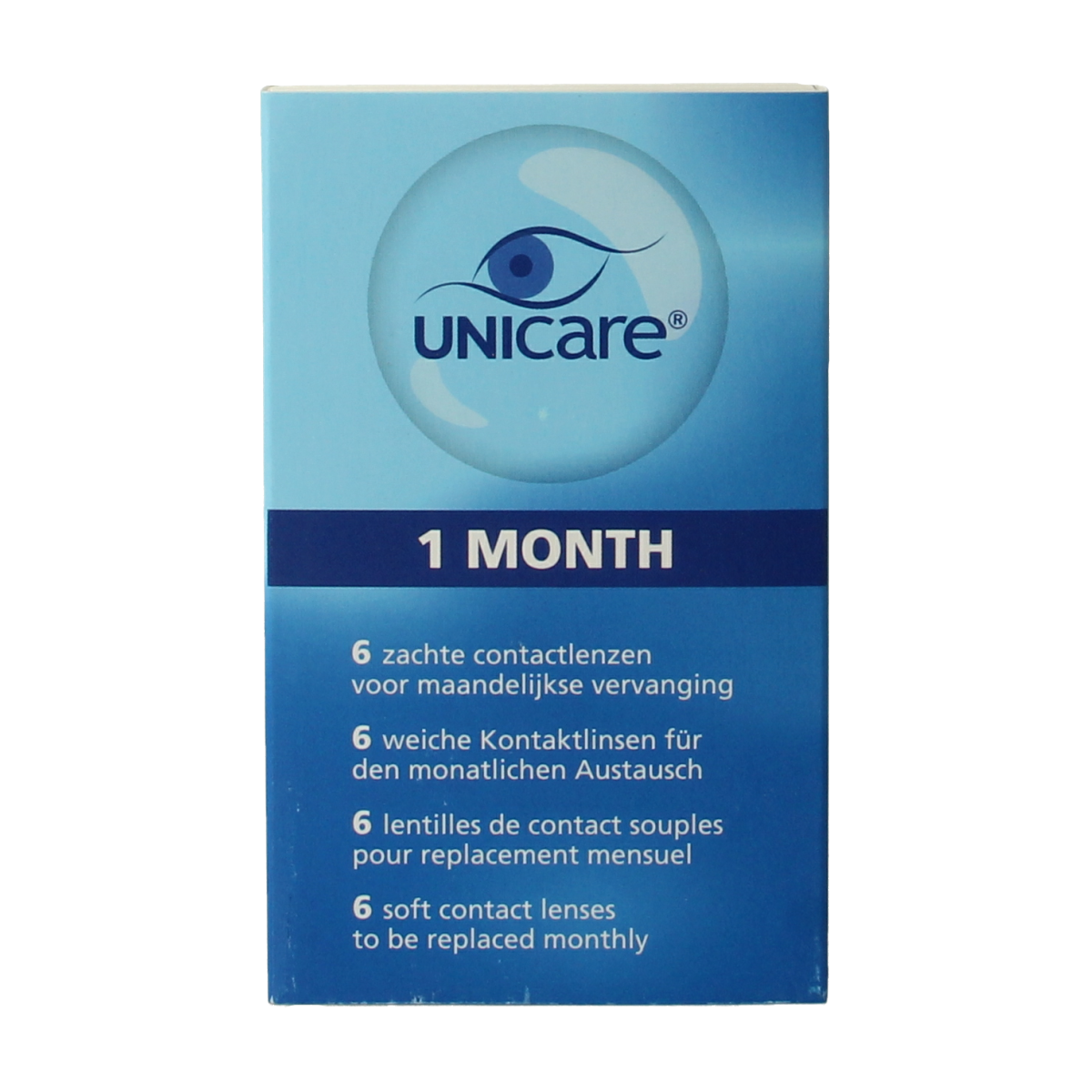 Unicare Maandlenzen -7.50 6.00 Stuks