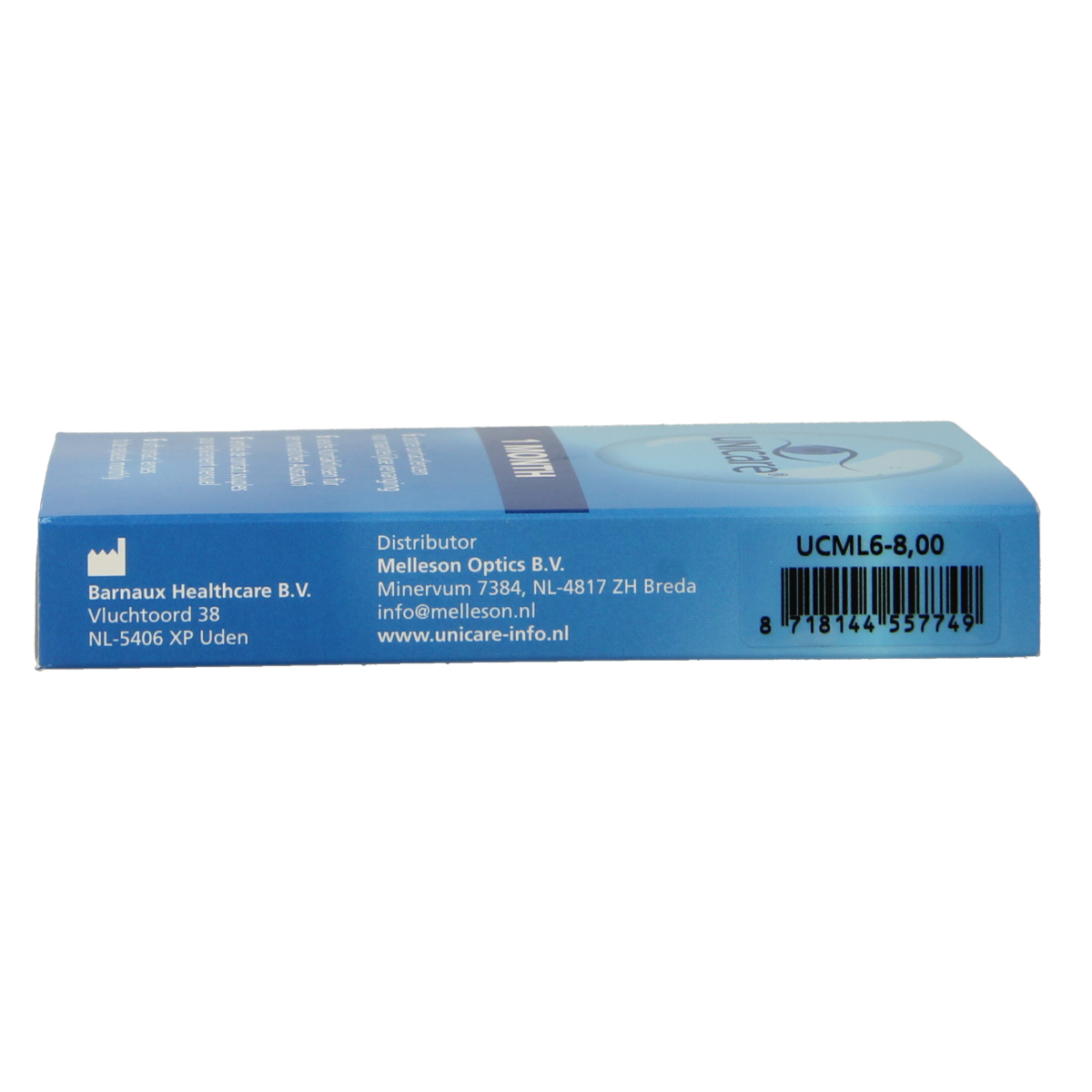 Unicare Maandlenzen -8.00 6.00 Stuks