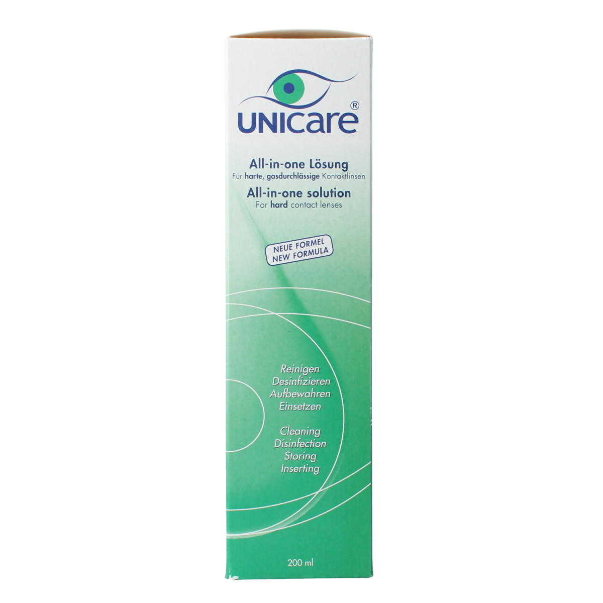 Unicare Alles-in-een vloeistof harde lenzen 200.00 Milliliter