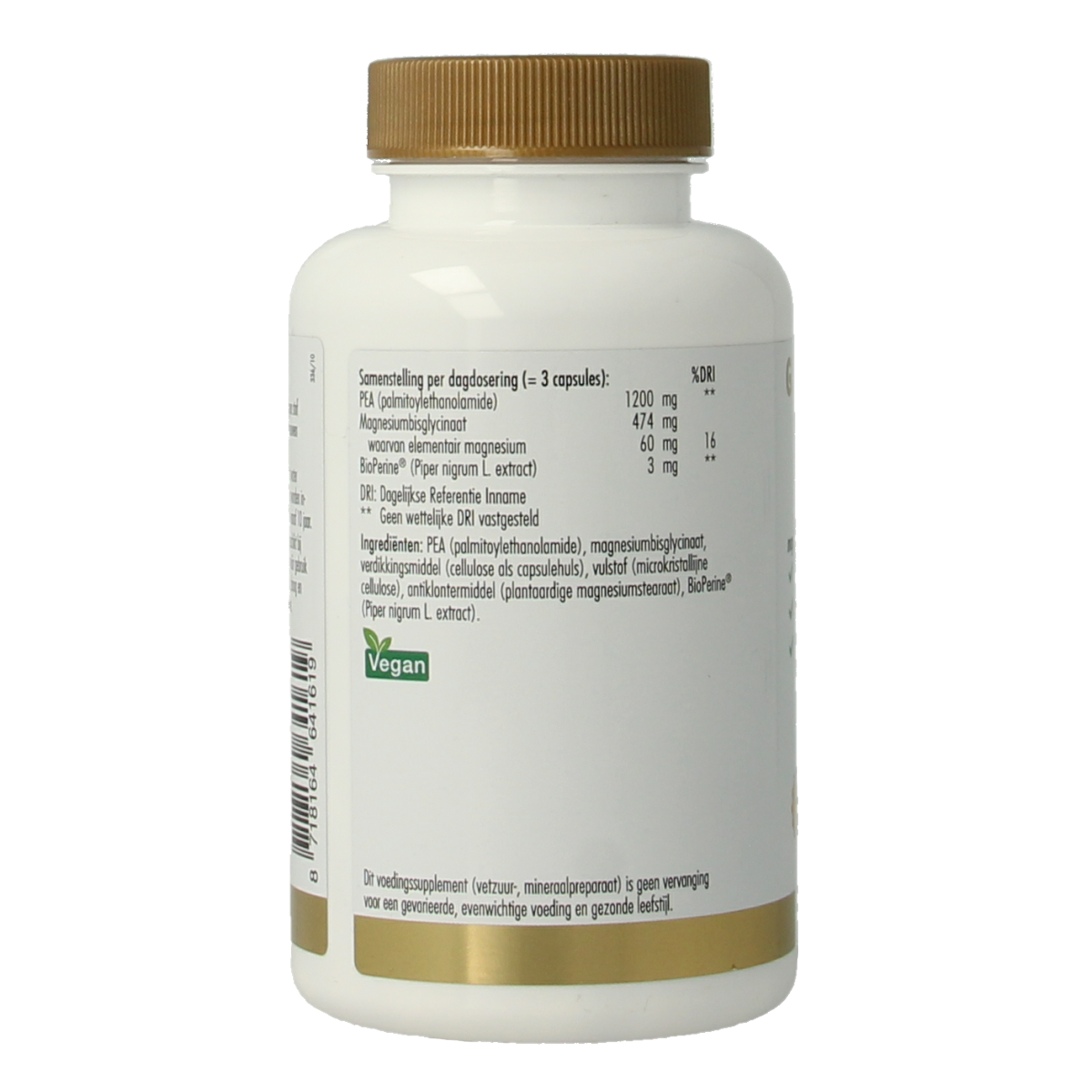 Golden Naturals Pea 400mg 90.00 Vegetarische capsules