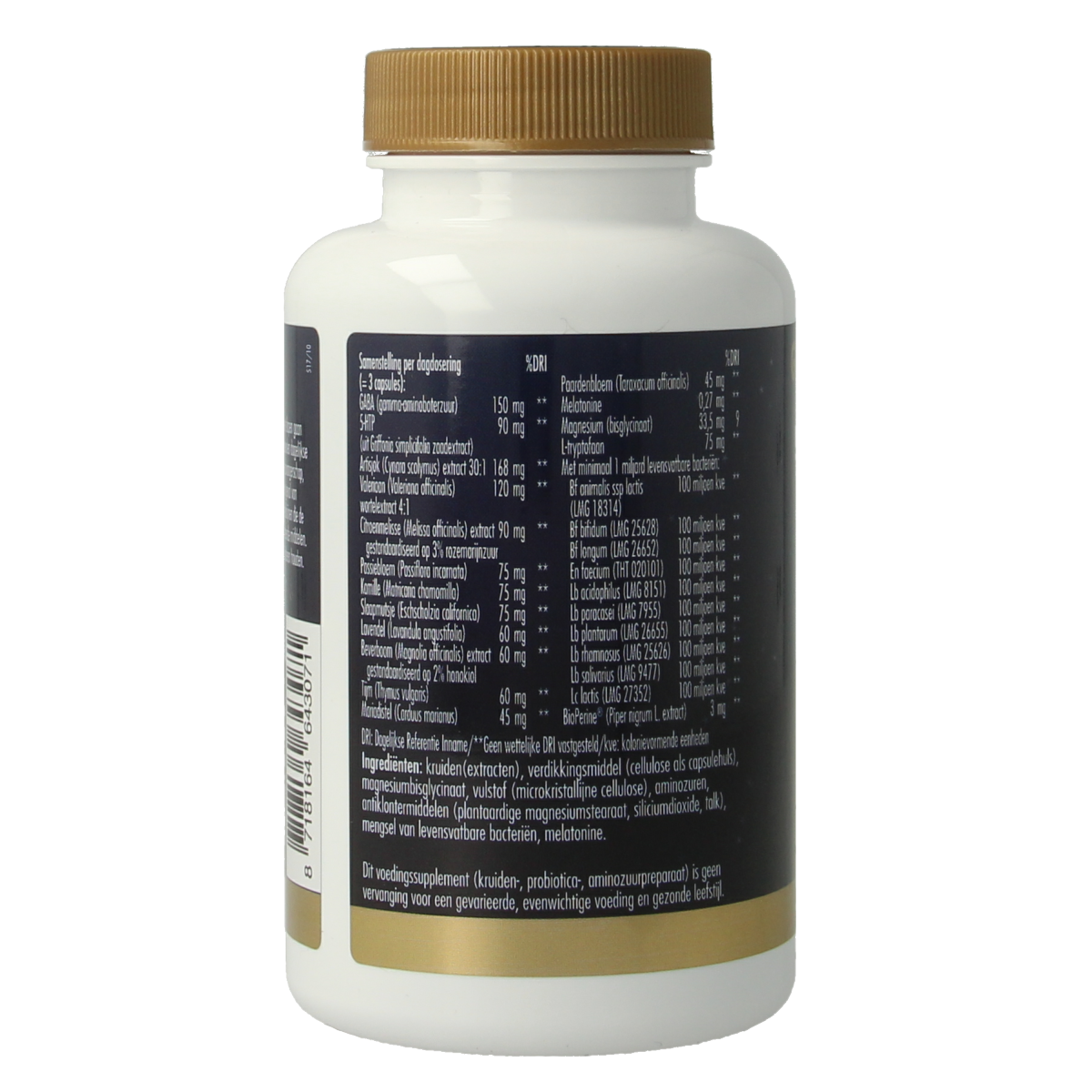 Golden Naturals Slaap support 60.00 Vegetarische capsules