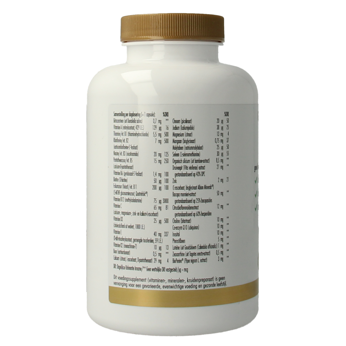 Golden Naturals Multi senior 180.00 Capsules