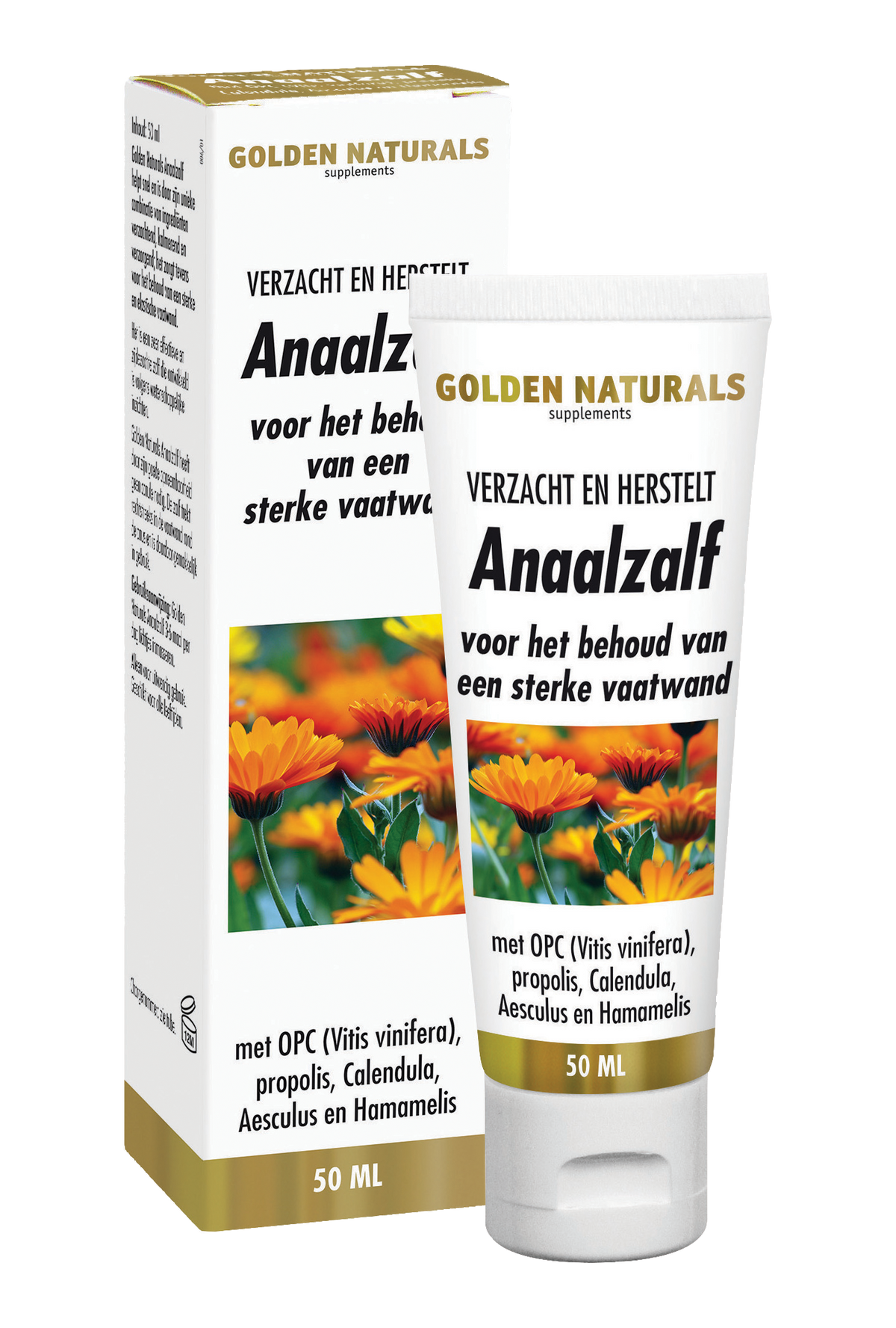 Golden Naturals Anaalzalf 50.00 Milliliter