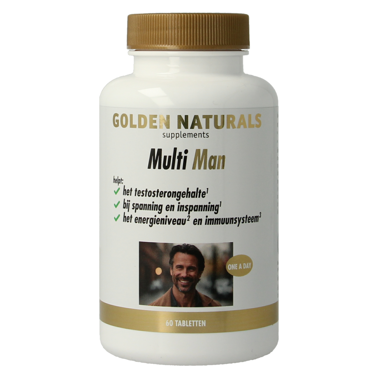 Golden Naturals Multi man 60.00 Tabletten