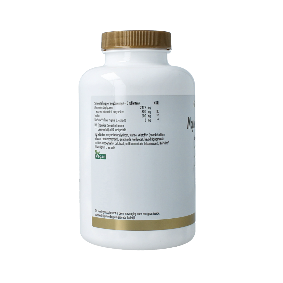 Golden Naturals Magnesium bisglycinaat 300mg 180.00 Tabletten