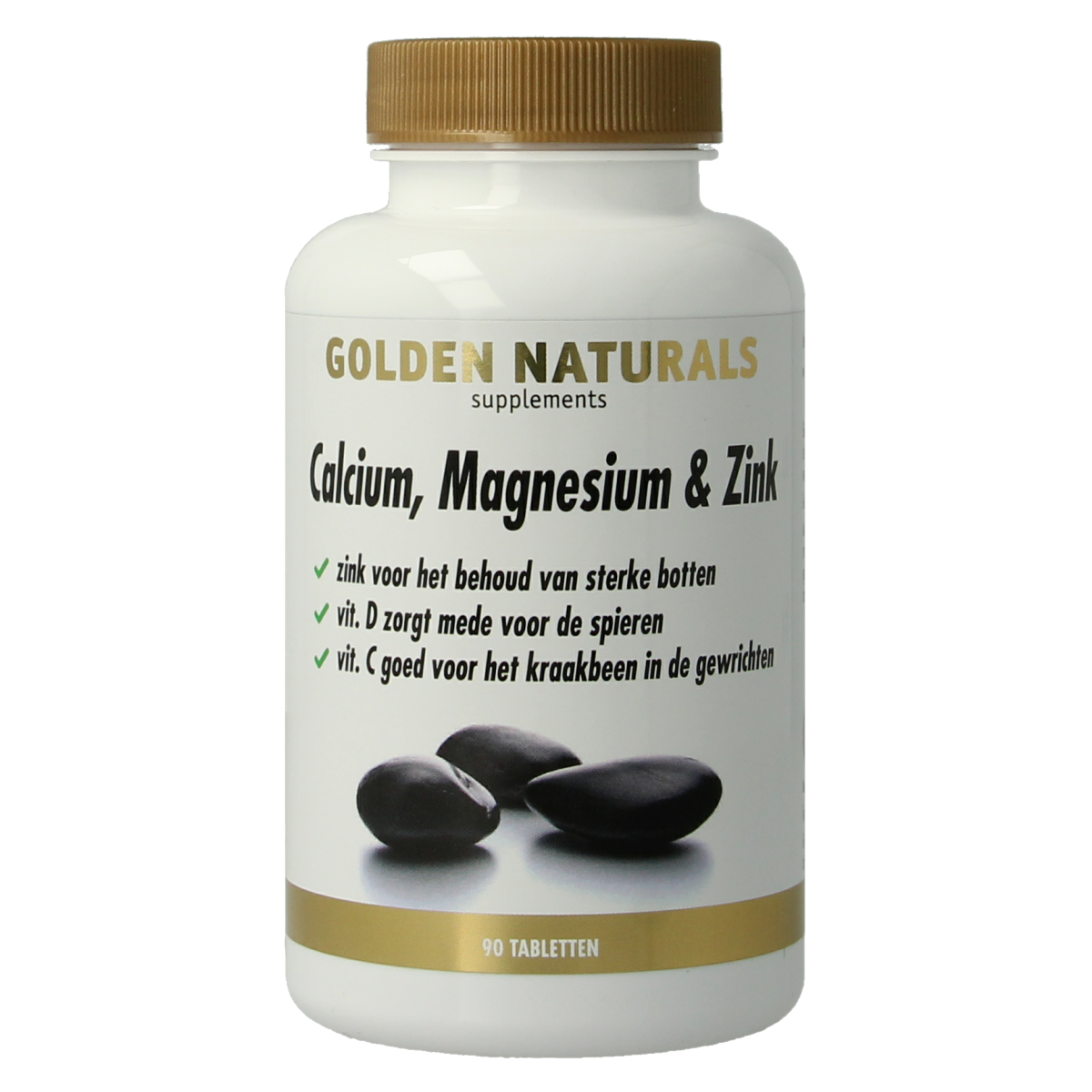 Golden Naturals Calcium magnesium & zink 90.00 Tabletten