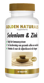 Golden Naturals Selenium & zink 60.00 Tabletten