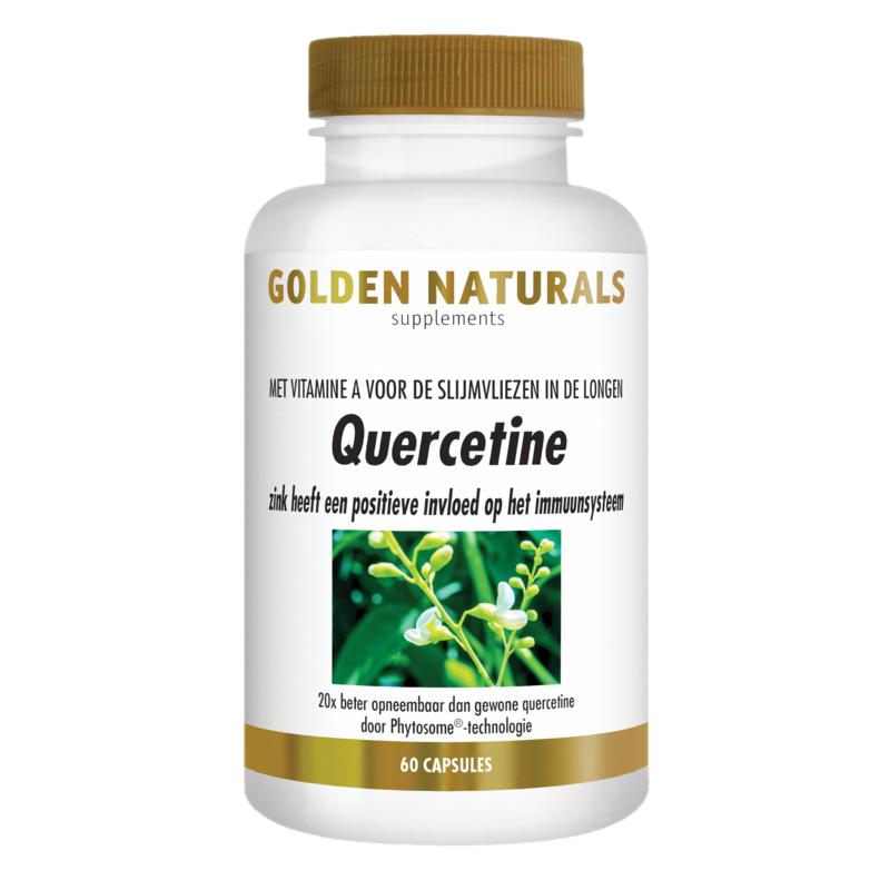 Golden Naturals Quercetine 60.00 Vegetarische capsules