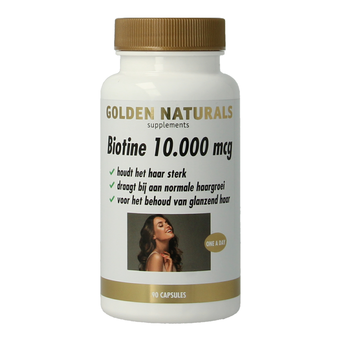 Golden Naturals Biotine 10.000mcg 90.00 Capsules