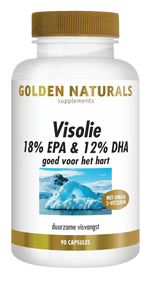 Golden Naturals Visolie 18% EPA & 12% DHA 90.00 Softgels