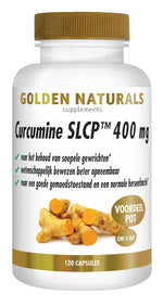 Golden Naturals Curcumine SLCP 400mg 120.00 Vegetarische capsules