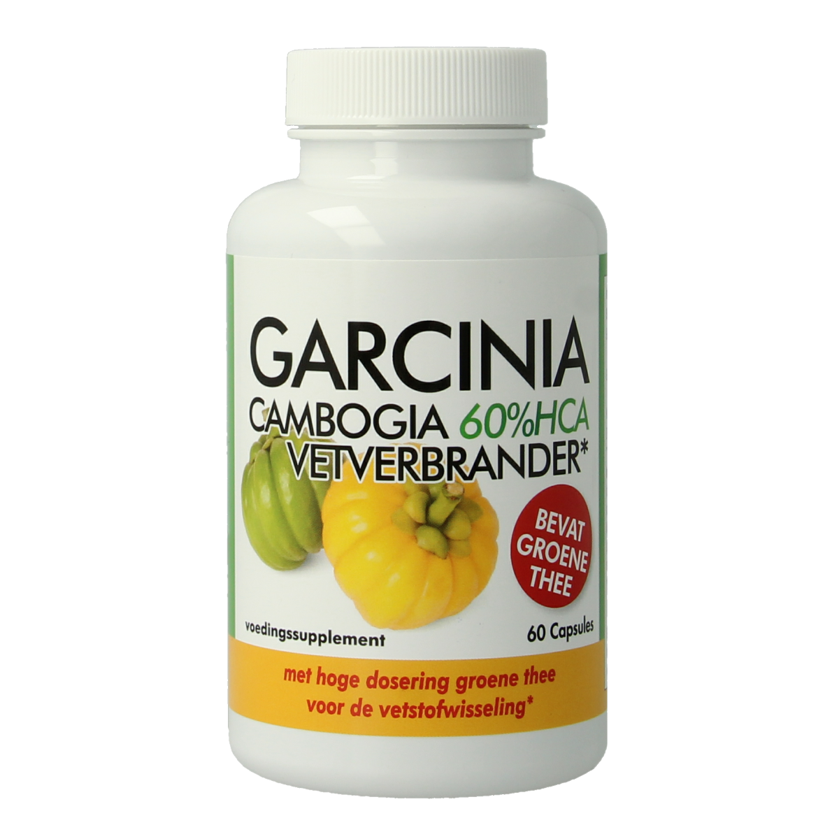 Natusor Garcinia cambogia 60% HCA vetverbrander 60.00 Capsules