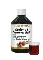 Golden Naturals Cranberry & D-Mannose liquid 500.00 Milliliter