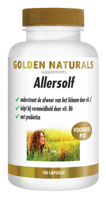 Golden Naturals Allersolf 180.00 Vegetarische capsules