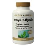 Golden Naturals Omega 3 algenolie liquid capsules 60.00 Capsules