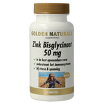 Golden Naturals Zink bisglycinaat 50mg 60.00 Tabletten