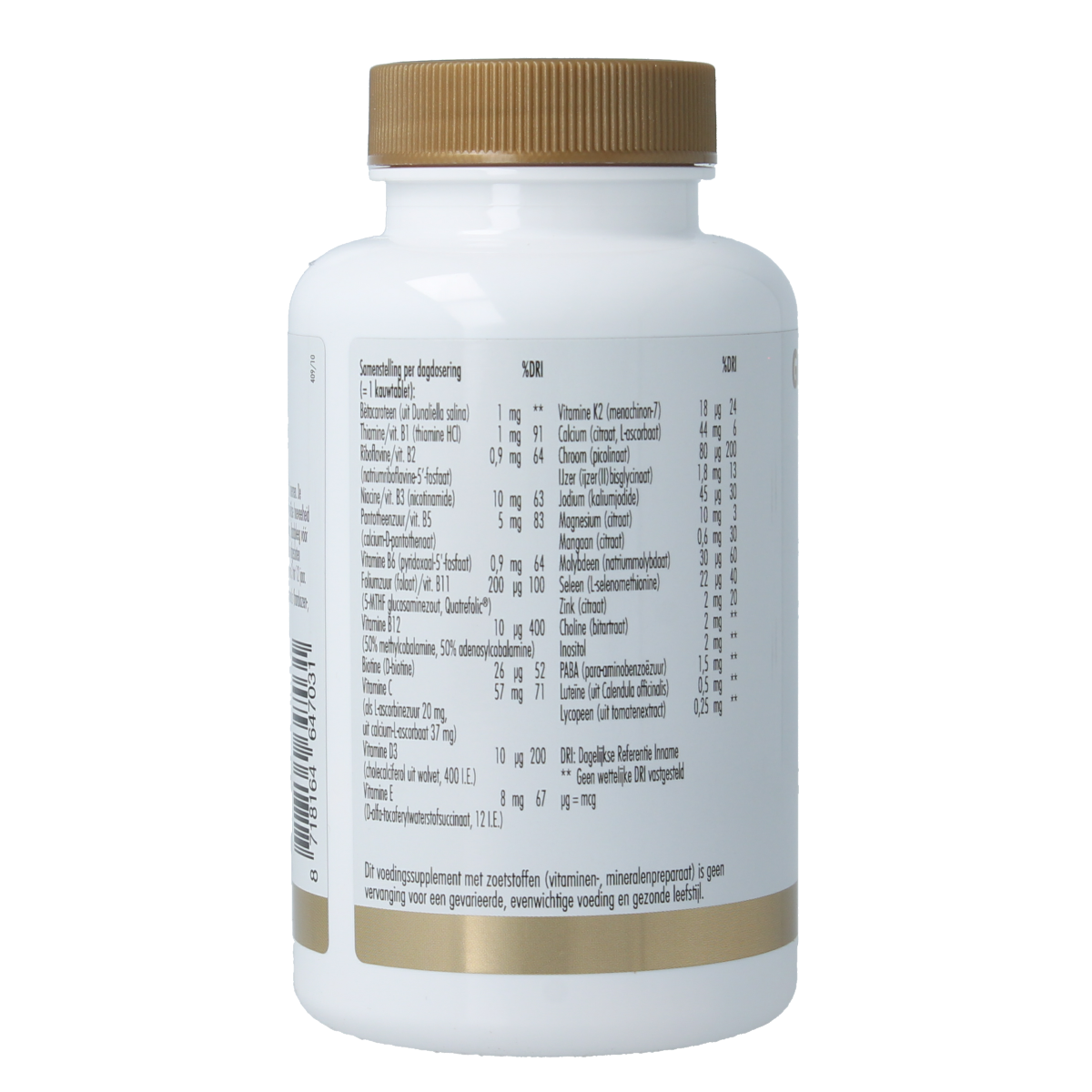 Golden Naturals Multi kids 60.00 Kauwtabletten