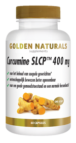 Golden Naturals Curcumine SLCP 400mg 60.00 Vegetarische capsules