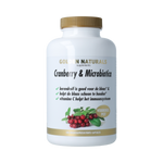 Golden Naturals Cranberry & Microbiotica 180.00 Vegetarische capsules