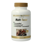 Golden Naturals Multi tiener 60.00 Tabletten