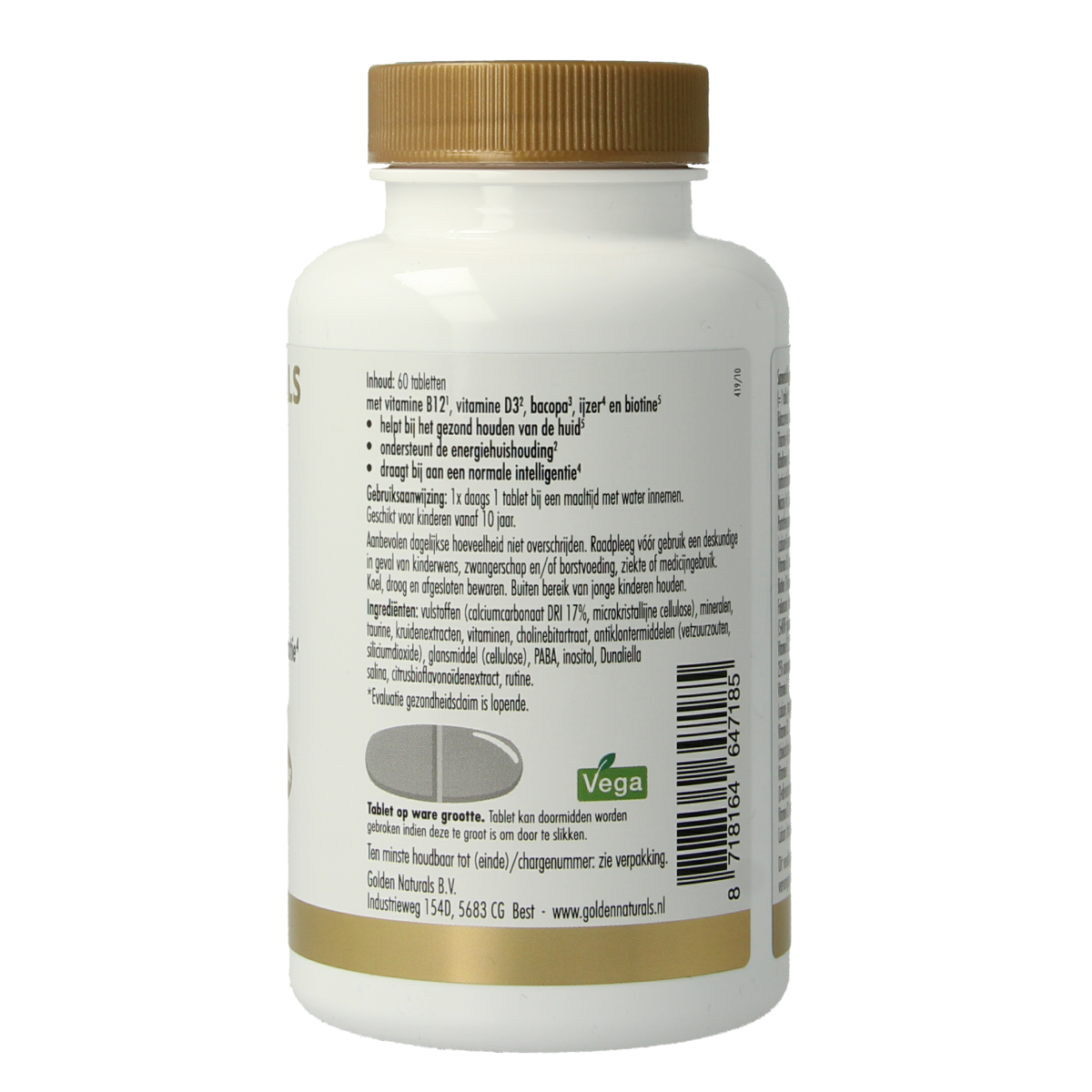 Golden Naturals Multi tiener 60.00 Tabletten