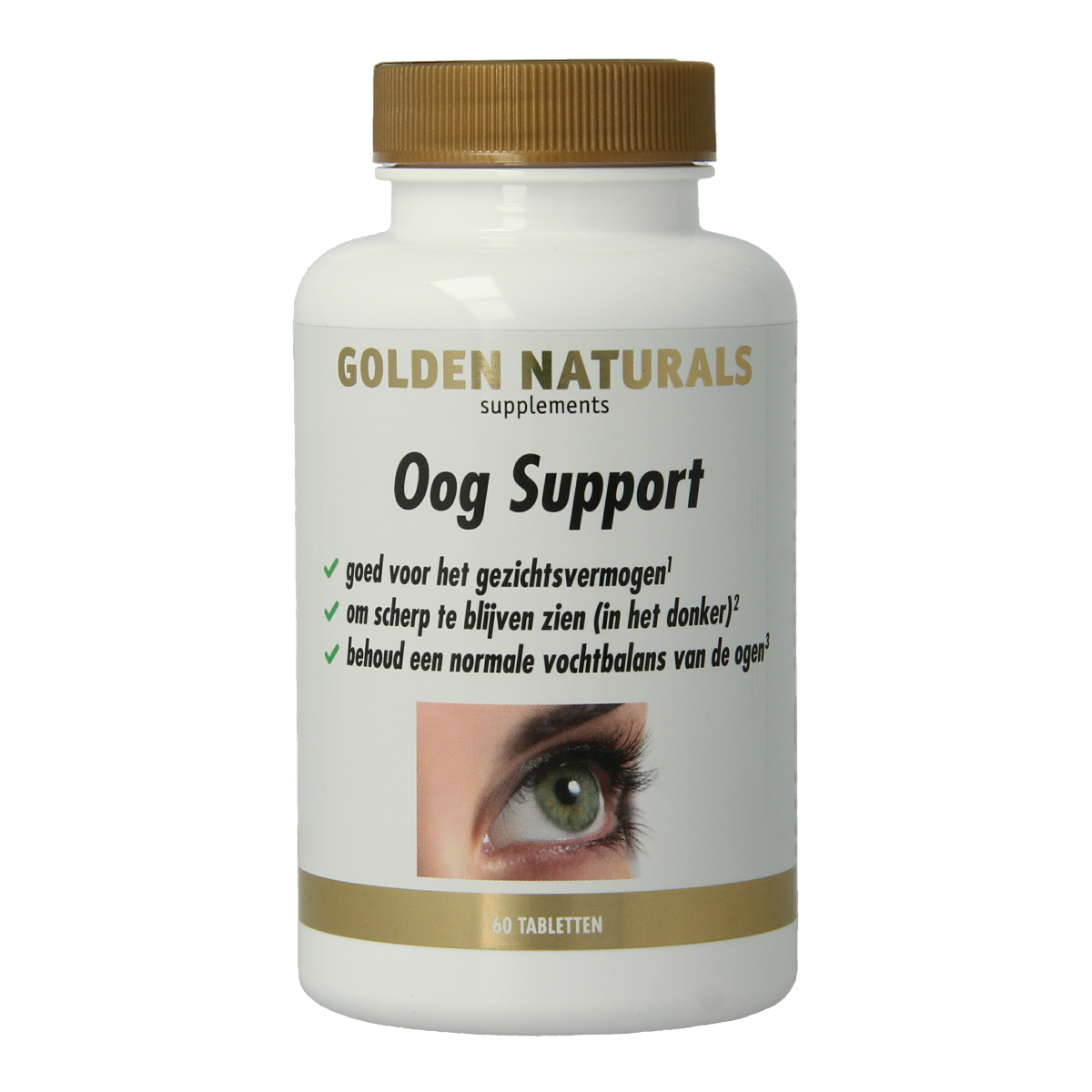 Golden Naturals Oog support 60.00 Tabletten