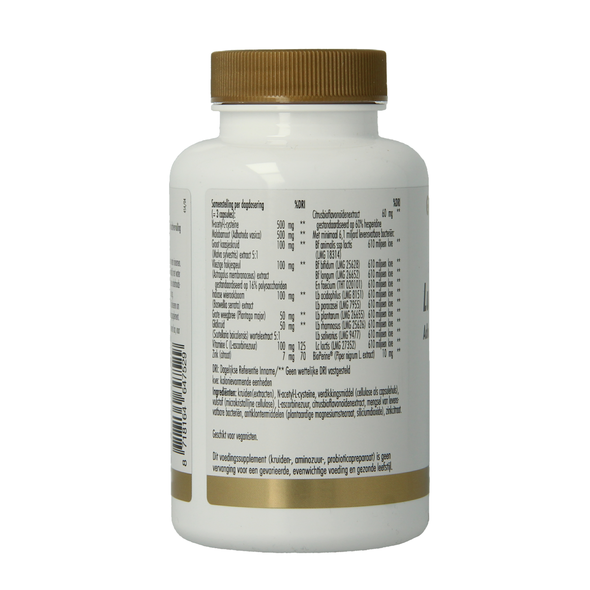 Golden Naturals Luchtwegen support 60.00 Capsules