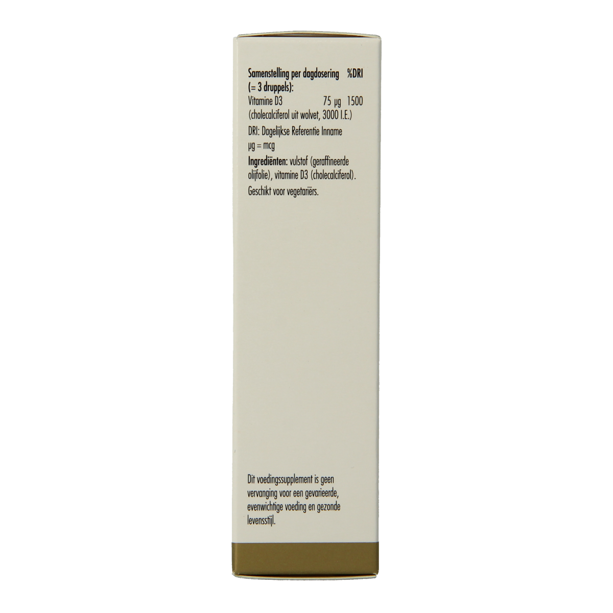 Golden Naturals Vitamine D3 25mcg druppels 20.00 Milliliter