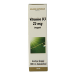 Golden Naturals Vitamine D3 25mcg druppels 20.00 Milliliter
