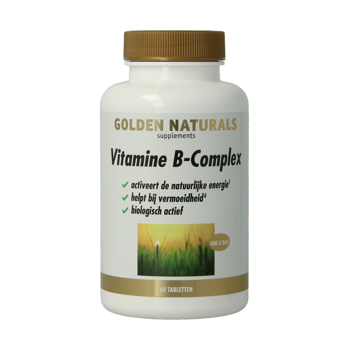 Golden Naturals Vitamine B complex 60.00 Tabletten