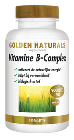 Golden Naturals Vitamine B-complex 180.00 Tabletten